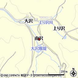 愛知県西尾市東幡豆町南沢周辺の地図