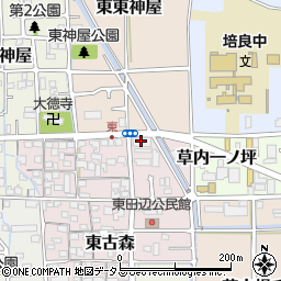 京都やましろ農協中部農機センター周辺の地図
