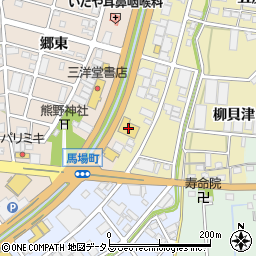 スバル東愛知販売豊川営業所周辺の地図