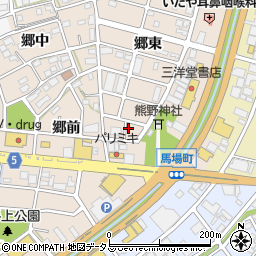 愛知県豊川市馬場町宮脇141周辺の地図
