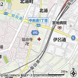 レオパレスＧＢ豊川１周辺の地図
