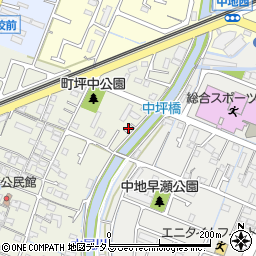 兵庫県姫路市町坪14周辺の地図