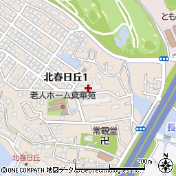 茨木春日丘グリーンハイツＢ棟周辺の地図