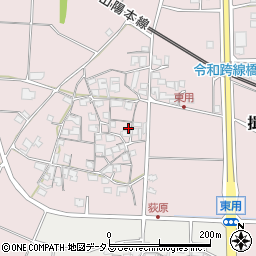 兵庫県たつの市揖保町東用462-2周辺の地図