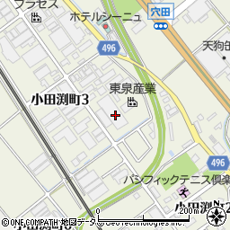 旭光精工株式会社　豊川工場周辺の地図
