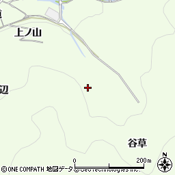 愛知県豊橋市石巻中山町谷草周辺の地図