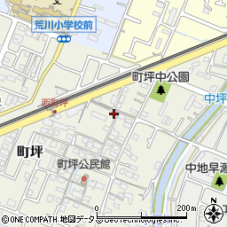 兵庫県姫路市町坪190周辺の地図