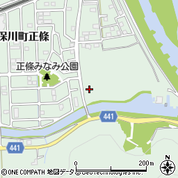 兵庫県たつの市揖保川町正條周辺の地図