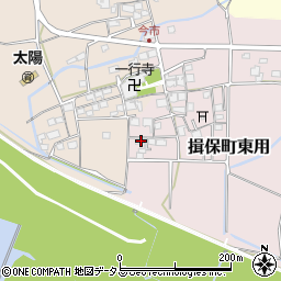 兵庫県たつの市揖保町東用801周辺の地図