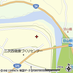 広島県三次市日下町115周辺の地図