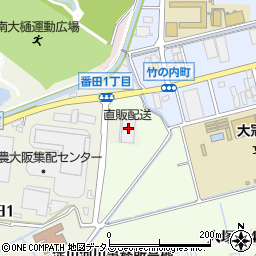 直販配送株式会社　大阪営業所周辺の地図