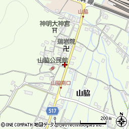 兵庫県姫路市四郷町山脇570周辺の地図