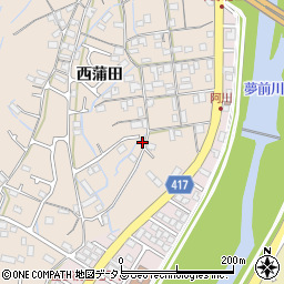 兵庫県姫路市広畑区西蒲田1154周辺の地図