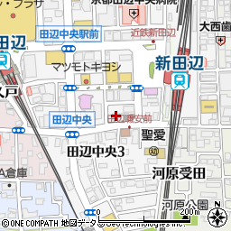 八田自転車預り所周辺の地図