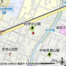 兵庫県姫路市町坪38周辺の地図