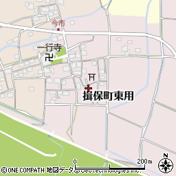 兵庫県たつの市揖保町東用750周辺の地図