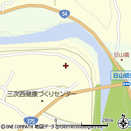 広島県三次市日下町116周辺の地図