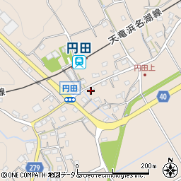 静岡県周智郡森町円田750周辺の地図