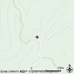 広島県神石郡神石高原町有木259周辺の地図