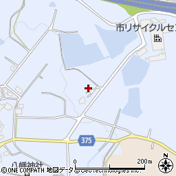 兵庫県加古川市平荘町磐1077-3周辺の地図