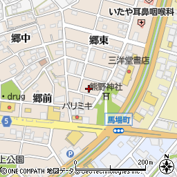 愛知県豊川市馬場町宮脇130周辺の地図