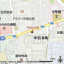 三和デンキ株式会社周辺の地図
