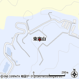 愛知県西尾市西幡豆町東奥山周辺の地図
