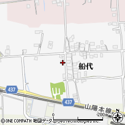 兵庫県揖保郡太子町船代158周辺の地図