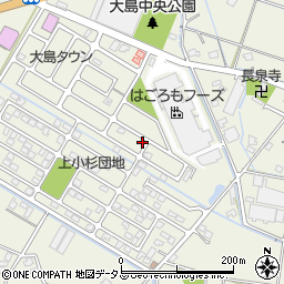 静岡県焼津市大島735-120周辺の地図
