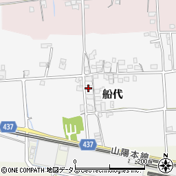 兵庫県揖保郡太子町船代164周辺の地図