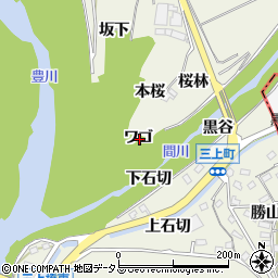 愛知県豊川市三上町ワゴ周辺の地図