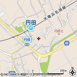 静岡県周智郡森町円田755-1周辺の地図