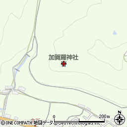 加賀羅神社周辺の地図