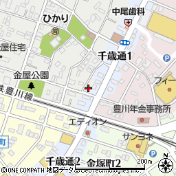 豊川ヂーゼルサービスセンター周辺の地図