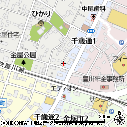 豊川ヂーゼルサービスセンター周辺の地図