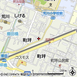 兵庫県姫路市町坪166周辺の地図