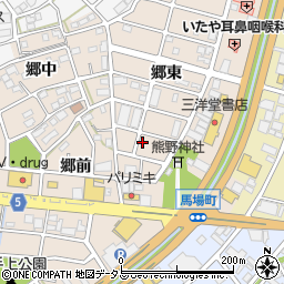愛知県豊川市馬場町宮脇123周辺の地図