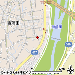 兵庫県姫路市広畑区西蒲田1115周辺の地図