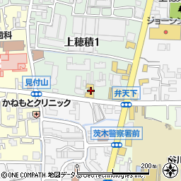大阪スバル茨木店周辺の地図