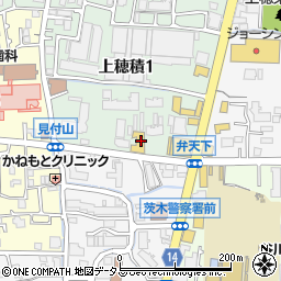 大阪スバル茨木店周辺の地図