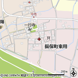 兵庫県たつの市揖保町東用796-2周辺の地図