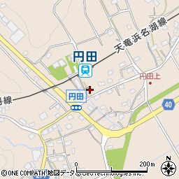 静岡県周智郡森町円田1071-1周辺の地図