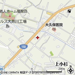 静岡県焼津市上小杉1080周辺の地図