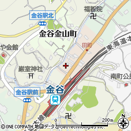 静岡県島田市金谷田町2072周辺の地図