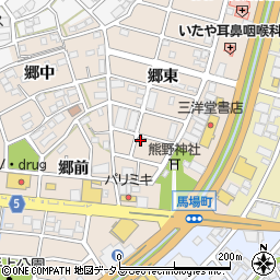 愛知県豊川市馬場町宮脇122周辺の地図