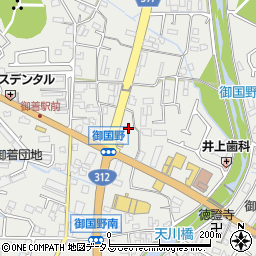 兵庫県姫路市御国野町国分寺544周辺の地図