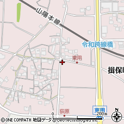 兵庫県たつの市揖保町東用385周辺の地図