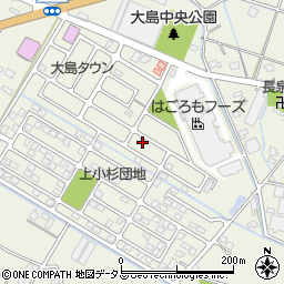 静岡県焼津市大島735-117周辺の地図