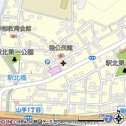 駅北区画整理記念館周辺の地図