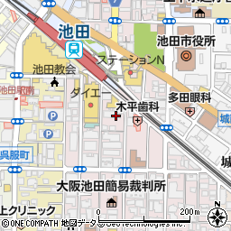 ＪＯＩＮ鍼灸整骨院・池田駅前院周辺の地図